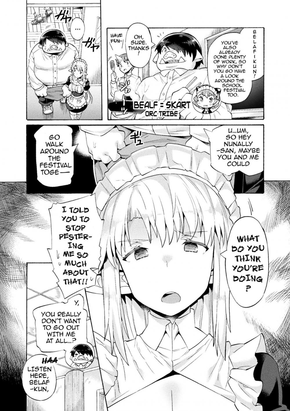 Hentai Manga Comic-Bitch School President Elf's First Time With a Virgin Orc-Chapter 2-3